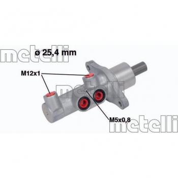 Cilindro maestro de freno METELLI 05-0718, tipo: cilindro principal de freno, características: alta calidad, diseño preciso, fácil instalación, compatible con múltiples modelos de vehículos