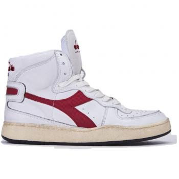 Diadora Women's Vintage White Garnet Sneakers Size 9 US / 6 UK