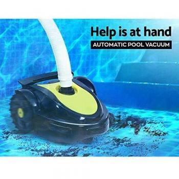 Robot Limpiador de Piscinas Automático Ultra Silencioso con Sistema Hidráulico, Ideal para Piscinas Subterráneas y Fuera de Suelo hasta 3 m