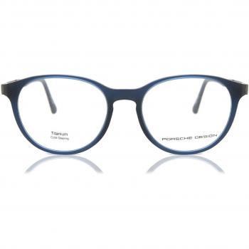 Porsche Design P8261 F Men's Eyeglasses Blue Size 52 - Frame Only, Blue Light Block Available