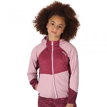 Regatta Kids' Prenton Lightweight Fleece Jacket - Fragrant Lilac/Violet/Amaranth Haze, Size: 9-10 Years