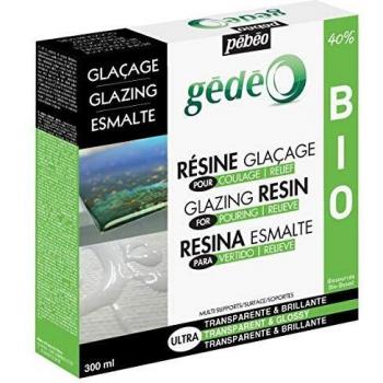 Kit de Resina Bio para Glaseado - 300 ml - Transparente y Brillante - Todos Soportes