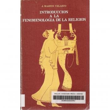 Introduccion a la fenomenologia dela religion: