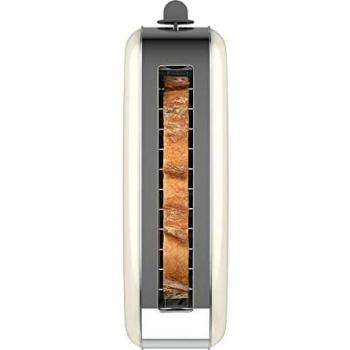 Taurus Vintage Single Cream - Tostador, 850W, 6 niveles de tostado, una ranura extra larga de anchura