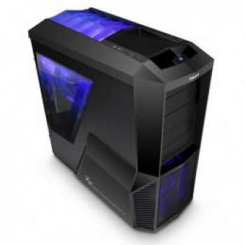 Caja ATX Semitorre Zalman Z11 Plus Negra con USB 3.0 y LED Azul