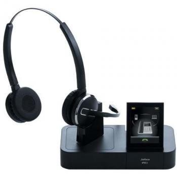Jabra Pro 9460 - Dúo auricular inalámbrico, con micrófono, tecnología DECT
