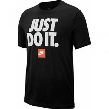 NIKE NSW SS JDI 3 Short Sleeve T-Shirt, Hombre, Black, M