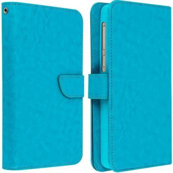 Funda Billetera Turquesa para Smartphones de 5.3' a 5.5'