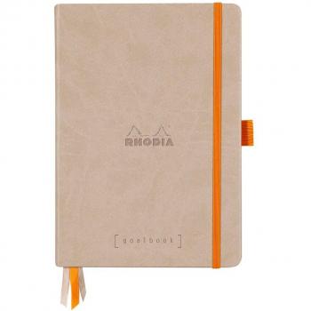 Cuaderno Goalbook rígido A5 - Rhodiarama - Dot (puntado) Beige