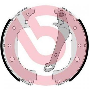 Juego de zapatas de frenos BREMBO S 24 552, kit de frenos para frenos de tambor