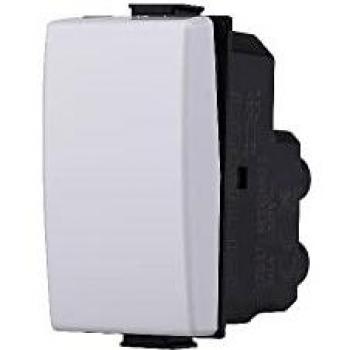 Conmutador Unipolar 1P 16A 250V Serie Solar Compatible BTicino Matix Color Blanco