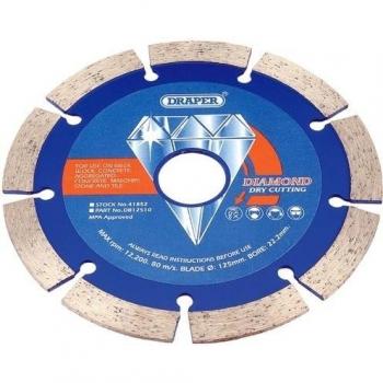 Draper 41852 - Hojas diamantadas segmentadas para sierra circular