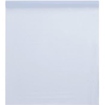 Lámina de Ventana Esmerilada PVC Transparente Color Blanco 90x1000 cm