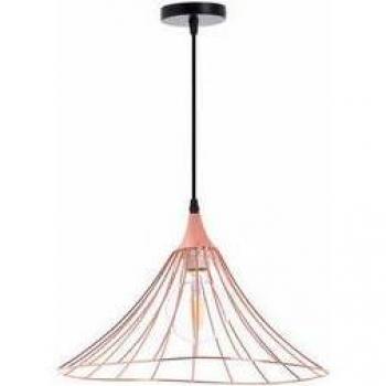 Lámpara de techo Opole oro rosa 40x40x18cm 7hSevenOn Deco