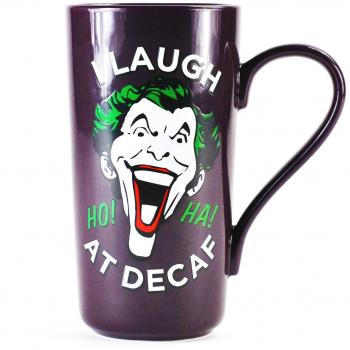 HalfMoon Taza-Latte Joker Laughter 50CL-5055453450174 Tazas de Desayuno, Multicolor, Único
