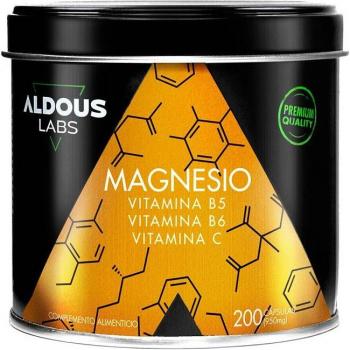 Complemento Alimenticio Magnesio Con Vitamina C, B5 Y B6 , 200 cápsulas