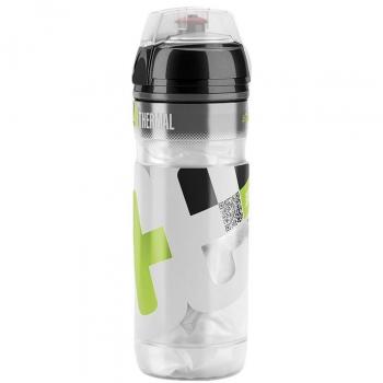 Elite Iceberg - Bidón de ciclismo, color verde, 500 ml