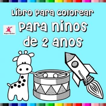 Libro para colorear para niños de 2 años
