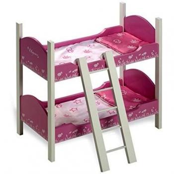 Muñecas Arias- Litera-cama de madera
