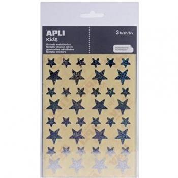 Apli 11807 - Gomette estrellas holograficas