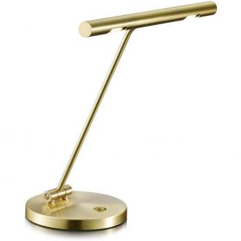 Lámpara de mesa LED Glimmer, latón