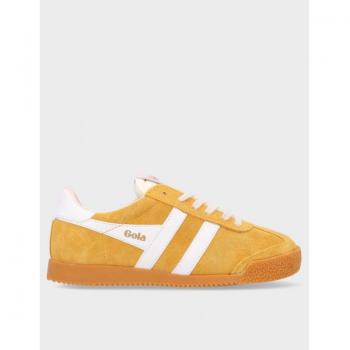 Gola Women's Sun White Elan Trainer - Yellow - Size 39