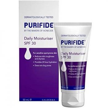 Crema Hidratante Diaria Purifide con SPF 30 - 50ml