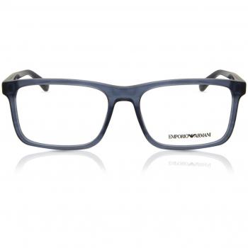 Emporio Armani EA3227 6054 Armazones para Hombre Azules, Lentes Recetadas Para Hombre Azules, Gafas Recetadas para Hombre Azules, 54 Lentes Recetadas Para Hombre Azules