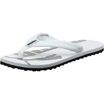 Sandalias Puma Epic Flip V2 Blancas Unisex Talla 43, Cómodas y Ligeras