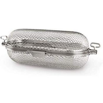 Napoleon Stainless Steel Rotisserie Vegetable Basket 38 x 17.5 x 16 cm