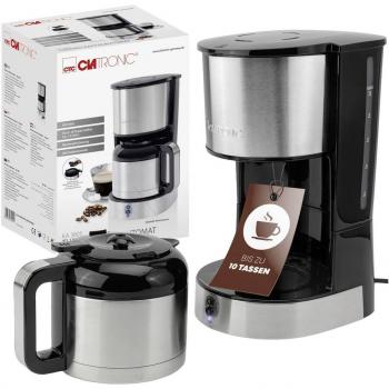 Cafetera Clatronic KA3805 de acero inoxidable con jarra termo
