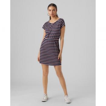 Vero Moda Vestido corto con cuello redondo, características: vestido de mujer, diseño corto, cuello redondo, estilo casual