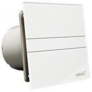 Cata | Extracto de Baño | Modelo E-100 G |Serie E Grass | Funciona con el Interruptor de la Luz | Extracción Perimetral | Alta Eficiencia Energética | Color Blanco