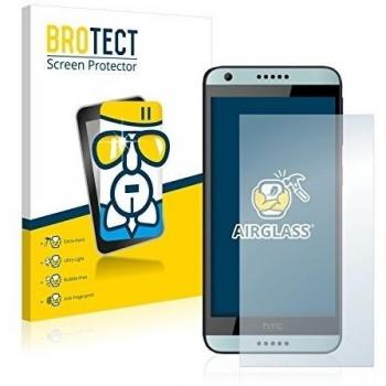 BROTECT Protector Pantalla Cristal Híbrido Compatible con HTC Desire 650 Protector Vidrio - [Dureza 9H, Anti-arañazos]