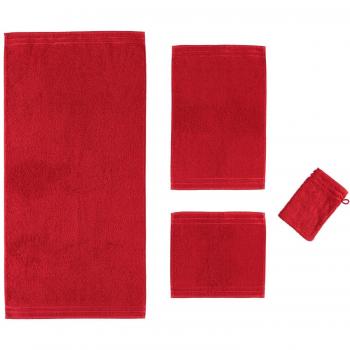 Vossen Calypso Feeling toalla para la cara, 100% algodón, Rojo, 30 x 30 cm