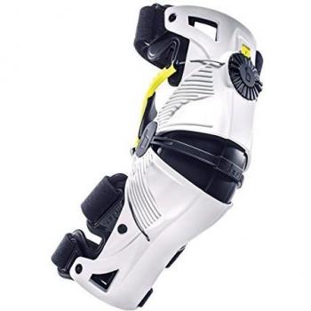 Mobius X8 - Rodillera (talla XXS), color blanco/amarillo