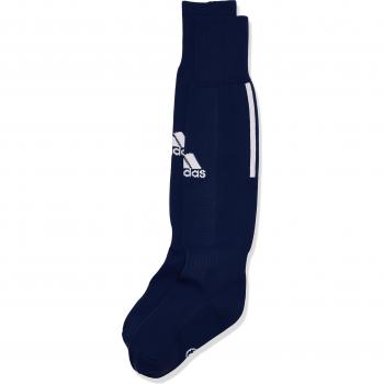 adidas Santos 3-Stripe Calcetines, Hombre, Negro / Blanco, 2