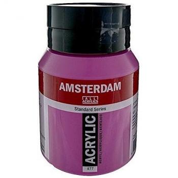 Star Conference Amsterdam Acrylic Color 500ml Permanent Red Violet Light 489 630