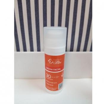 Crema Solar Facial ONA SPF30+ Toque Seco con Ácido Hialurónico y Vitamina E 50ml