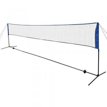 SengentoStyle Badmintonnet met shuttles 600 x 155 cm