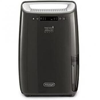 De'Longhi Tasciugo AriaDry Multi Deshumidificador Silencioso, Función 24h, Función Lavandería, Filtro Antipolvo SERIE DEX, DEXD216F, 37 Decibelios, 16 Litros, Negro