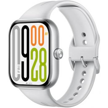 Reloj Inteligente Xiaomi Redmi Watch 5 Gris Plateado, Pantalla AMOLED 2.07, Llamadas Bluetooth, Monitor de Frecuencia Cardíaca y Sueño