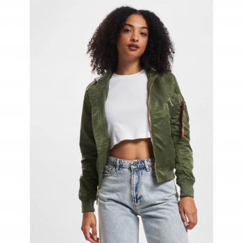 Alpha Industries Women's MA-1 Hooded Bomber Jacket