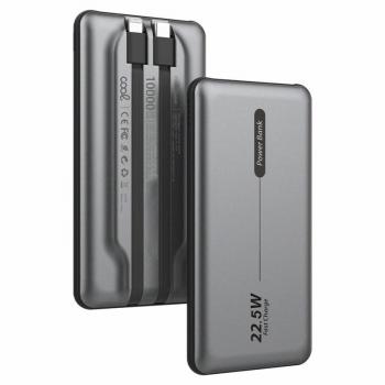 Batería Externa Universal Power Bank 10.000 mAh PD 22.5W (2 Conexiones) Gris