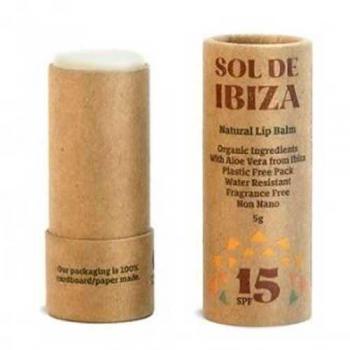 Sol De Ibiza Stick Labial Filtro Solar SPF15 5g - Bálsamo labial SPF15 para Unisex adulto