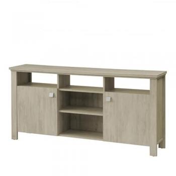 Aparador Cantabria 2065 Topkit Mueble de almacenamiento salón 75x140x32 cm blanco Mozart