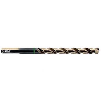 Izar 25733 Broca Mango Cilíndrico Multi Inox, Serie Corta, HSSE 5% Co, Negra + Oro, 1021, DIN 338 W, 3.50 mm Diámetro Corte