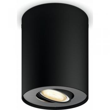 Foco Philips Hue Pillar Ambiance 1L Blanco Wifi & BT - LED spotlight, color blanco, conectividad Wifi y Bluetooth, diseño elegante para ambientes interiores