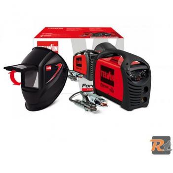 Soldadora Inverter Telwin Force 145 con Máscara de Soldadura Tiger, 815862 - 130A, 230V ACX
