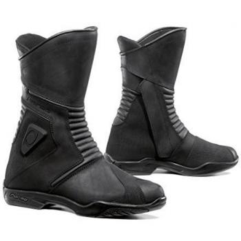 FORMA Botas de Moto Viaje WP con Homologación de Tipo CE, Negro, 43